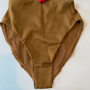 Left On Friday Hi Hi Bottom Tan Lines (Brown) New with Tags